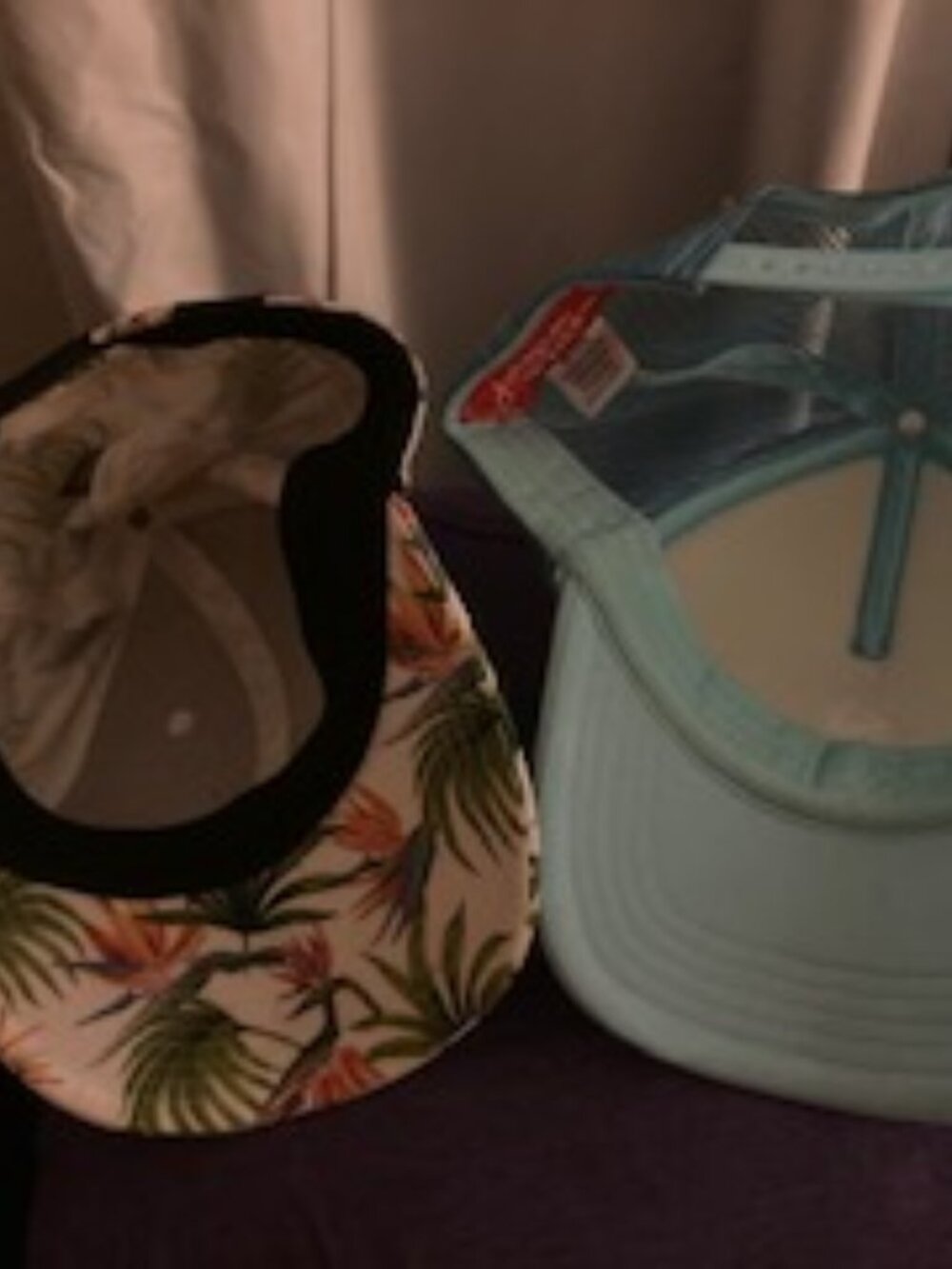 *****RESERVED 4 DARIAN****SPECIAL LIST 2MAUNA LANI HATS BLUE BIRDS COMBINED SHIP - Picture 2 of 16